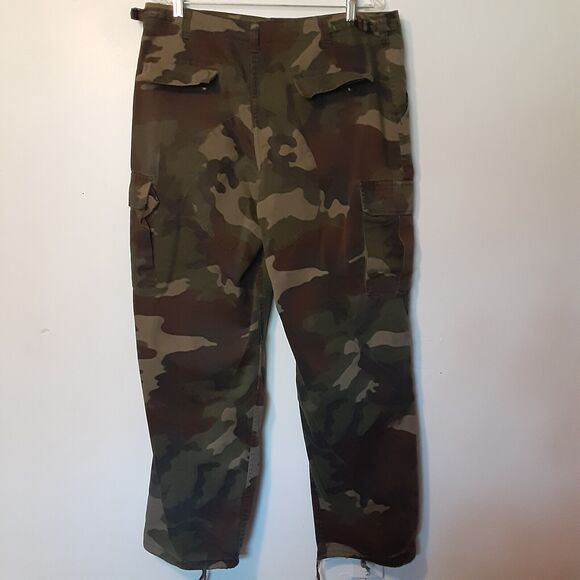 Winchester Pants Mens 38x32 Camouflage Cargo Button Fly Adjustable Waste - Picture 10 of 13